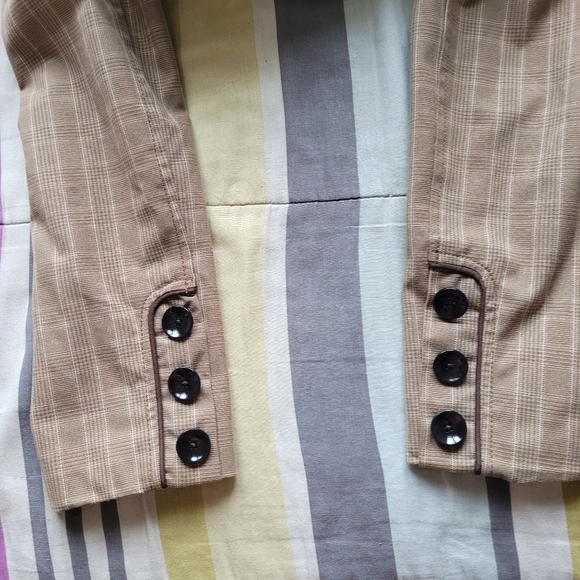 Soia + Kyo Plaid Jacket, GUC, Size M - Picture 9 of 9
